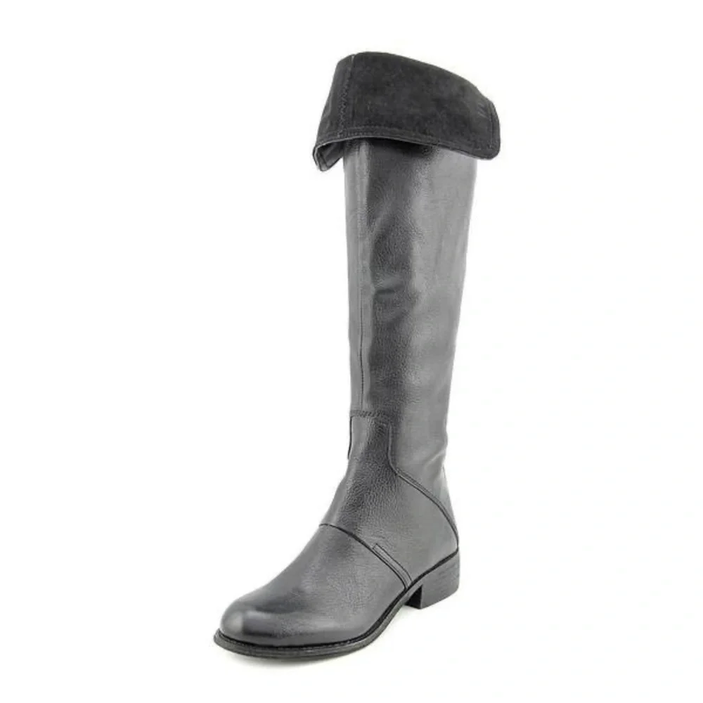 Nine West Noriko over the knee black‎ boots women’s size 6M - Picture 3 of 10